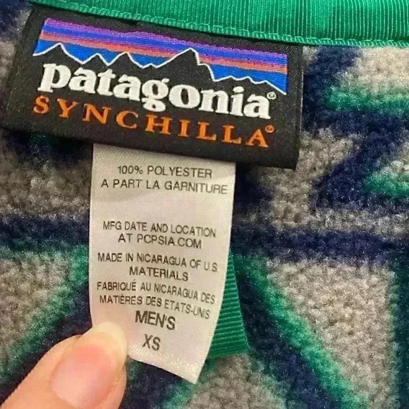 PATAGONIA | Snap-T Pullover | Sz Men XS or Women S | EUC | RARE print - Picture 6 of 10